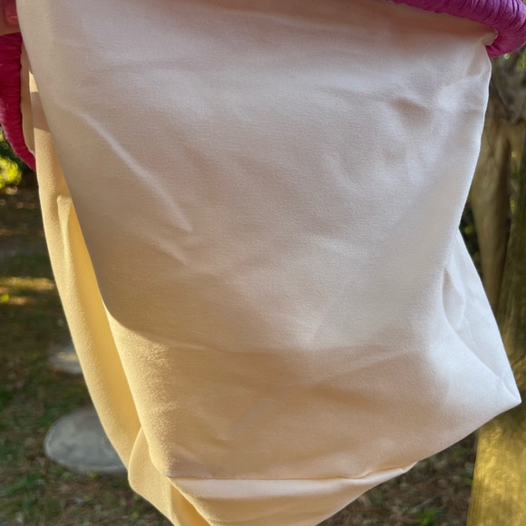 Pink Woven Clutch Bag - Picture 5 of 7